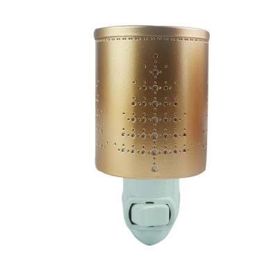 China Home Ministry Hotel Yoga Gym Decor Home Indoor Metal Fragrance Electric Oil Burner Plug In Electric Bakhoor Burner for sale