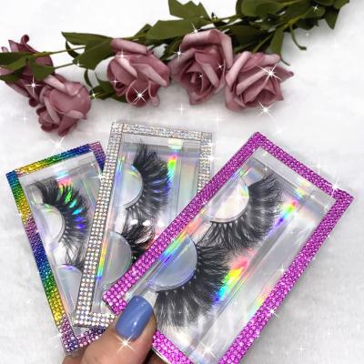 China 2021 new arrival natural mink tapered fluffy lashes mink eyelashes sellers 3d 25mm dramatic mink eyelash for sale