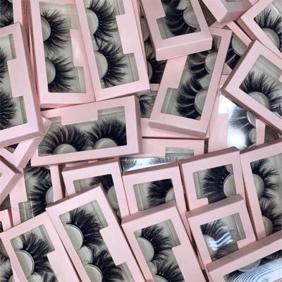 China Fluffy mink eyelashes 100% mink eyelashes 25mm volume fluffy tapered 3d mink lashes wholesale volume lashes wholesale seller for sale