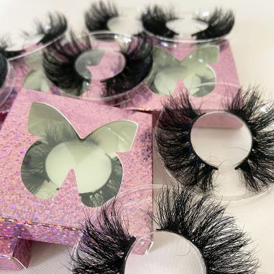 China Wholesale Durable Thick Mink Lashes 3d Hand Made Strip 25mm Mink Eyelash Vendors Fluffy Mink Eyelashes Lashes 3d Mink Eyelashes 3d Full for sale