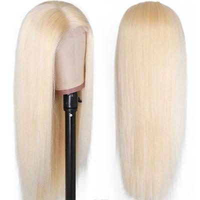 China Straight 613 HD Blonde Full Lace Wigs 13x6 Hair hd Lace Front Wigs Human Hair Extensions Braided Lace Front Wigs for sale