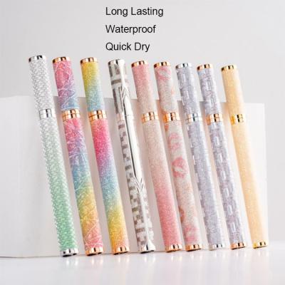 China Waterproof Eyelash Pen Private Label Eye Liner Magic Liner Glue Wick Adhesive Clear Magnetic Eyeliner Tweezers Brush for sale