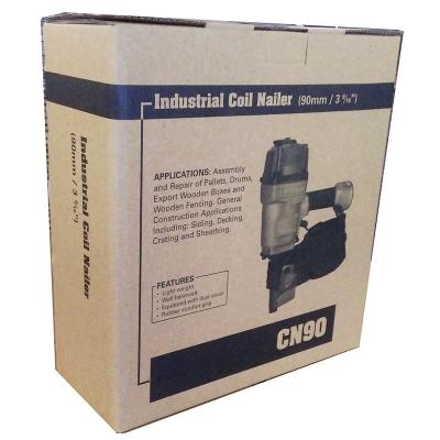 China Assembly and Repair of Pallets Air Pneumatic Nail Gun CN70 CN55 CN80 CN90 Pallet Coil Nail Gun Nailer Roofing Nailer for sale