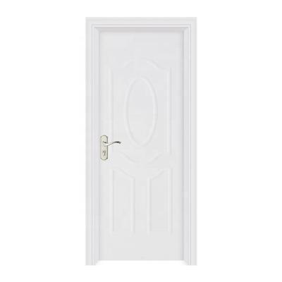 China New Modern Design Modern White Hollow Panels Weatherproof Wpc Doors For Indoor for sale