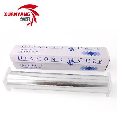 China Hot-selling Food Foil Aluminum Wrapping Roll With Cutter for sale