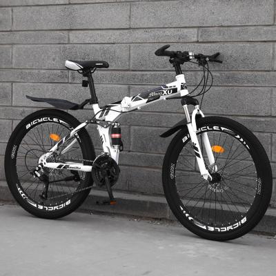 China 24 26 29 Aro 26 Inch 21 Speed ​​Full Suspension Mountain Bike /bicycle Mountain Bike High Carbon Steel Foldable Mountain Bikes for sale