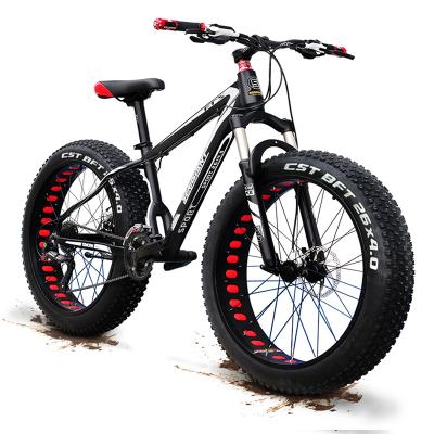 China Aluminum directly factory wholesale mountain bike tire snow bike, wholesale 20/26 inch snow bike with 4.0 fat tire bicycle for sale