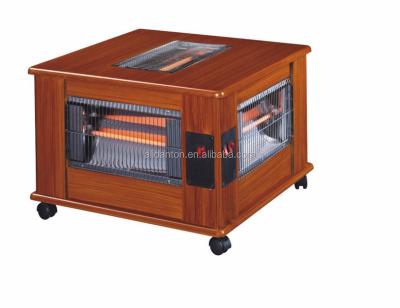 China 2018 Outdoor Hot Selling Quartz Wood Heater Five Faces Small Size for sale