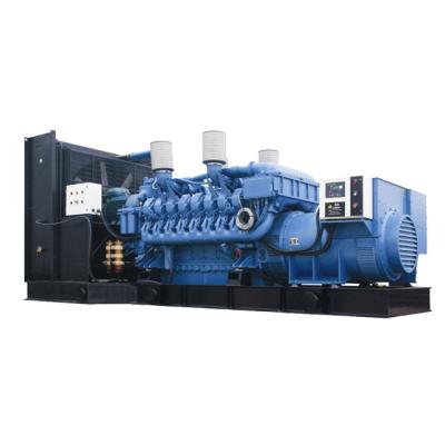 China 50Hz Diesel Generator MTU Diesel Engine 12V2000G65 1000kva 800kw Main Power JTM-1000GF for sale