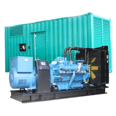 China Power By MTU Engine 16V4000G23 Silent Containerized Diesel Generator Set Price 1640kw 1800kw 2050kva 2250kva JTM-2250GF for sale