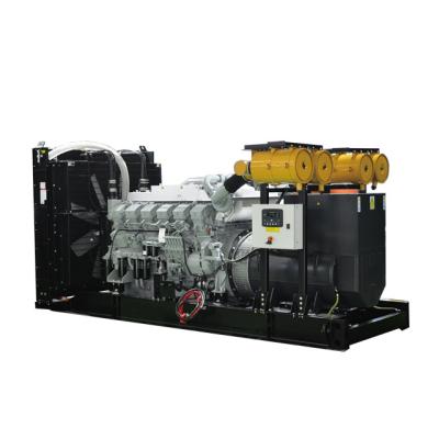 China Japan Diesel Generator 1250kva Power By Mitsubishi S12R-PTA-C 1000kw Prime Power JTSM-1250GF for sale