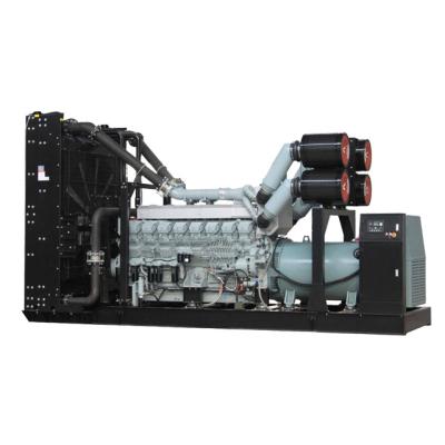 China 1900kva 1520kw 50hz 60hz Mitsubishi S16R-PTA2-C Power Plant Industrial Soundproof Silent Diesel Generator Price JTSM-1900GF for sale