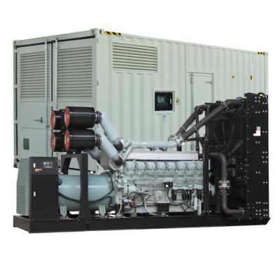 China 2000kva 1600kw 50hz 60hz Mitsubishi S16R-PTAA2-C Power Plant Industrial Soundproof Silent Diesel Generator Price JTSM-2000GF for sale