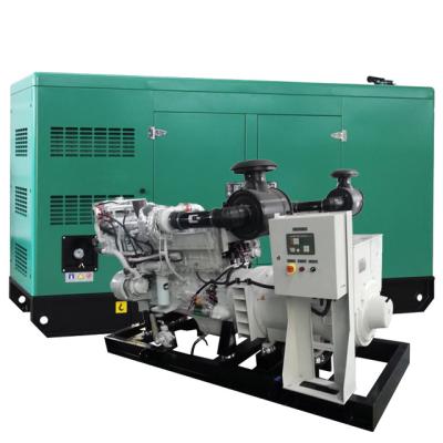 China 80kw 100kva Marine Silent Diesel Generator Set Power By Cummins Engine Price JTCM-100GF for sale