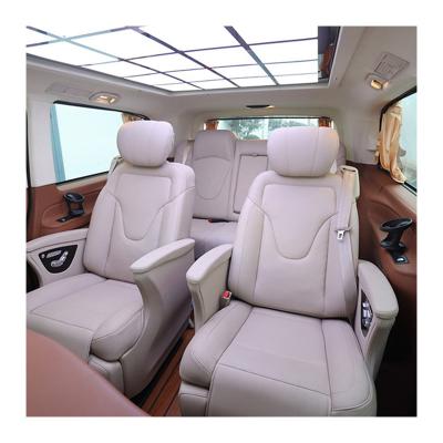 China Vito Auto Seat Luxurious Car Electric Adjustable Seat Leather For MPV With Massage Fan for sale