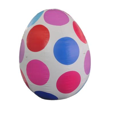 China Party Improve Quality Durable PVC Tarpaulin Brand Custom Inflatable Easter Egg Ball Egg Shaped Balloon For Decoration for sale