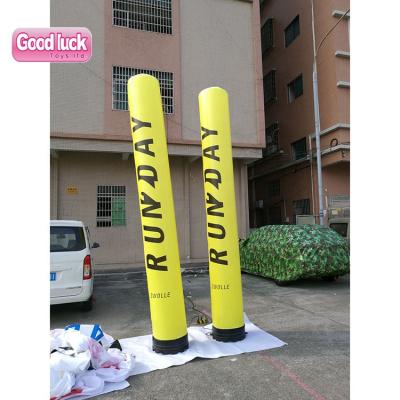 China Promotion Activity Moderately Rated Led Advertising Display Column Promotion Outdoor Advertising Inflatable Lighting Inflatable Pillar for sale