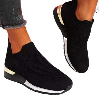 China Fashion Trend Women's Casual Shoes Single Casual Running Shoe Women's Foreign Trade Sports Shoes Sports Sneakers for sale