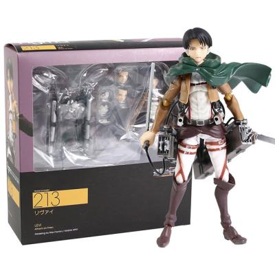 China Cartoon Toy Japanese Anime Attack on Titan Shingeki no Kyojin Ackerman Anime Action Number Toy #213 for sale