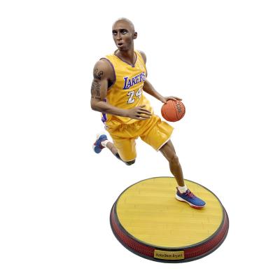 China Cartoon Toy NBA Lakers 24 Kobe Removable Action Figures Basketball Star for sale