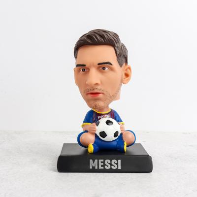 China Cartoon Toy NBA Basketball Star Jame Kobe Harden Jordon Durant Irving Soccer Star Messi Mini Action Figures for sale