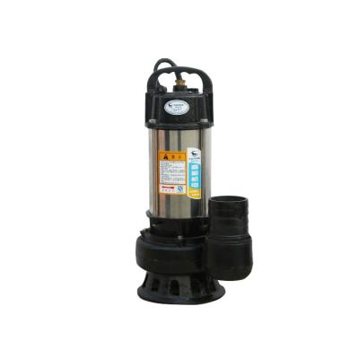 China Developing World Water Well Solutions 1.1kW 220v 50hz Single Phase QDX Series High Quality Large Flow Submersible Water Pump for sale