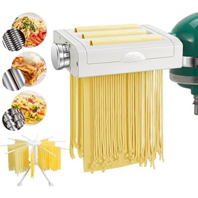 China Simple AMZCHEF Food Mixer Stainless Steel Pasta Attachment Pasta Attachment for sale