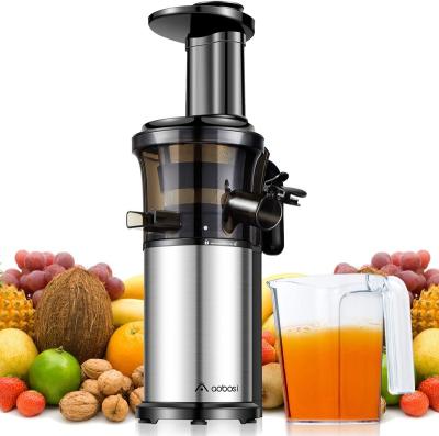 China Convenient AMZCHEF Slow Juicer Slow Masticating Juicer Cold Press Juicet Vertical portable blender for sale