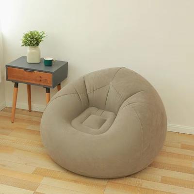 China Large Sofa Waterproof Inflatable Bean Bag Comfortable Adorned Chairs Living Room Furniture Chairs Portable Bean Bag For Outdoor for sale