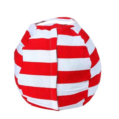 China High Quality Stretched Canvas Lounge Chairs Child Adult Kids Sofa Bean Bag Chair Cover for sale