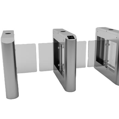 China 304 Stainless Steel Tripod Turnstile Face Recognition And Detection Access Control Thermal Swing Turnstile for sale