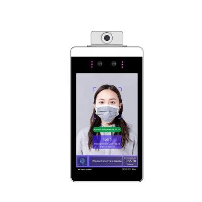 China Indoors (No Sunlight and Wind Temperature Face Recognition Thermometer Face Recognition Temperature Scanner Access Control Interference for sale