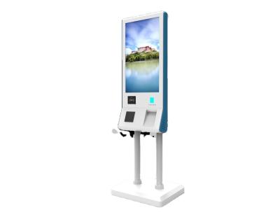 China Hot Selling Tempered Glass Aluminum Panel Case+ Self Service Touch Screen Payment Self Checkout Kiosk with 15