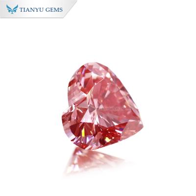 China Color Change Tianyu 1ct Trillion Gems 1ct Trillion Cut Lab Diamond IGI Certificate Lab Diamond Fancy Pink CVD for sale