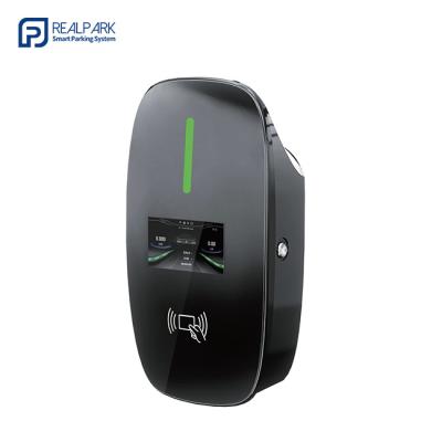 China Wall Mounted Electric Car Charging Pile IP65 380Vac Pile Charging for sale