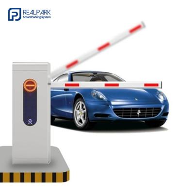 China 4.5m Parking Garage Barrier Gate Telescopic Parking Lot Entrance Barriers LPR for sale