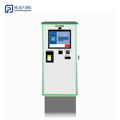 China Car Park Payment Machines Parking Pay Machine With Banknote Coin Credit Card for sale