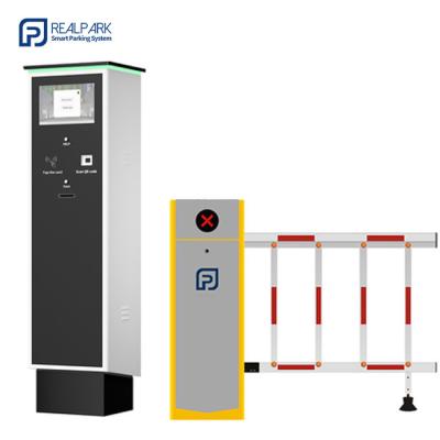 China Self-Service Parking Ticket Kiosk with QR Code and LCD for Parking Management for sale