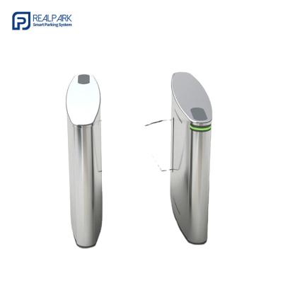 China Acrylic Arm Flap Turnstile IP54 304 Stainless Steel Swing Turnstile for sale