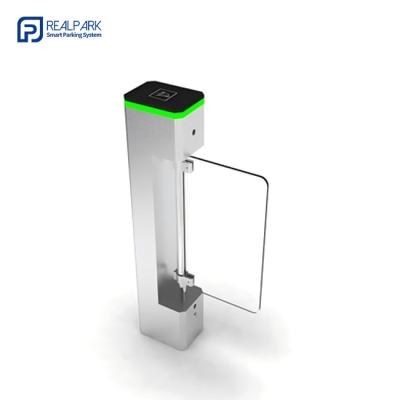 China SUS304 Swing Turnstile Gate Stainless Steel IR Swing Barrier Turnstile for sale