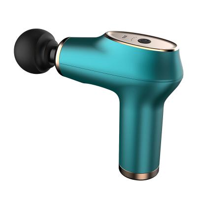 China Powerful Professional Deep Tissue Muscle Sports Gym Mini Body Percussion Dropshipping 1800MA Button Massage Gun for sale