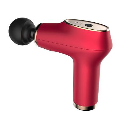 China Powerful Professional Deep Tissue Muscle Sports Gym Mini Body Percussion Dropshipping 1800MA Button Massage Gun for sale