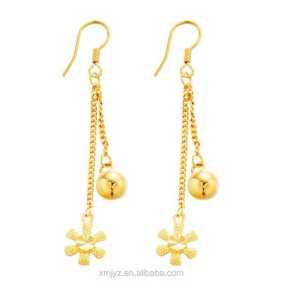 China European ladies long tassel earrings HE031 FASHIONABLE and American gold plated earrings wholesale jewelry for sale