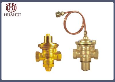 China Brass Screw Flow Balanced Control Valve DN20 PN16 ISO9001 Certification for sale