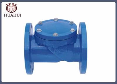 China Double Flanged Swing Type Check Valve , EPDM Disc Double Check Valve For Water for sale