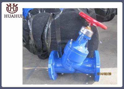 China Stainless Steel Spring Balanced Control Valve Red Handwheel For Water for sale