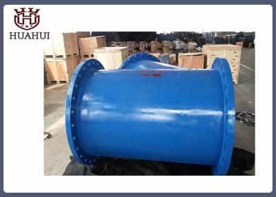 China DN800 PN16 Y Type Strainer Cast Steel Wafer Type Ss304 Screeen Blue Color for sale