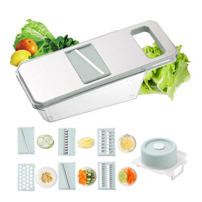 China Viable Magnetic Universal Vegetable Salad Cutter Household Device Creative Dicing Vegetable Grater for sale