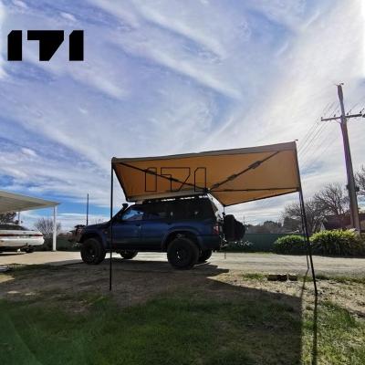 China Incredibly Simple UV-Resistant To Set Up 2500Mm Real Factory 270 Tent Foxwing Car Side Waterproof Tent for sale