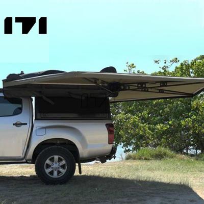 China 4Wd Latest German Art 270 Camper Van Auto Car Multi Outer Tent UV-Resistant Retractable Free Standing Side Tent for sale